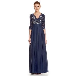 Eliza J Illusion Lace Ball Gown (mother of bride)